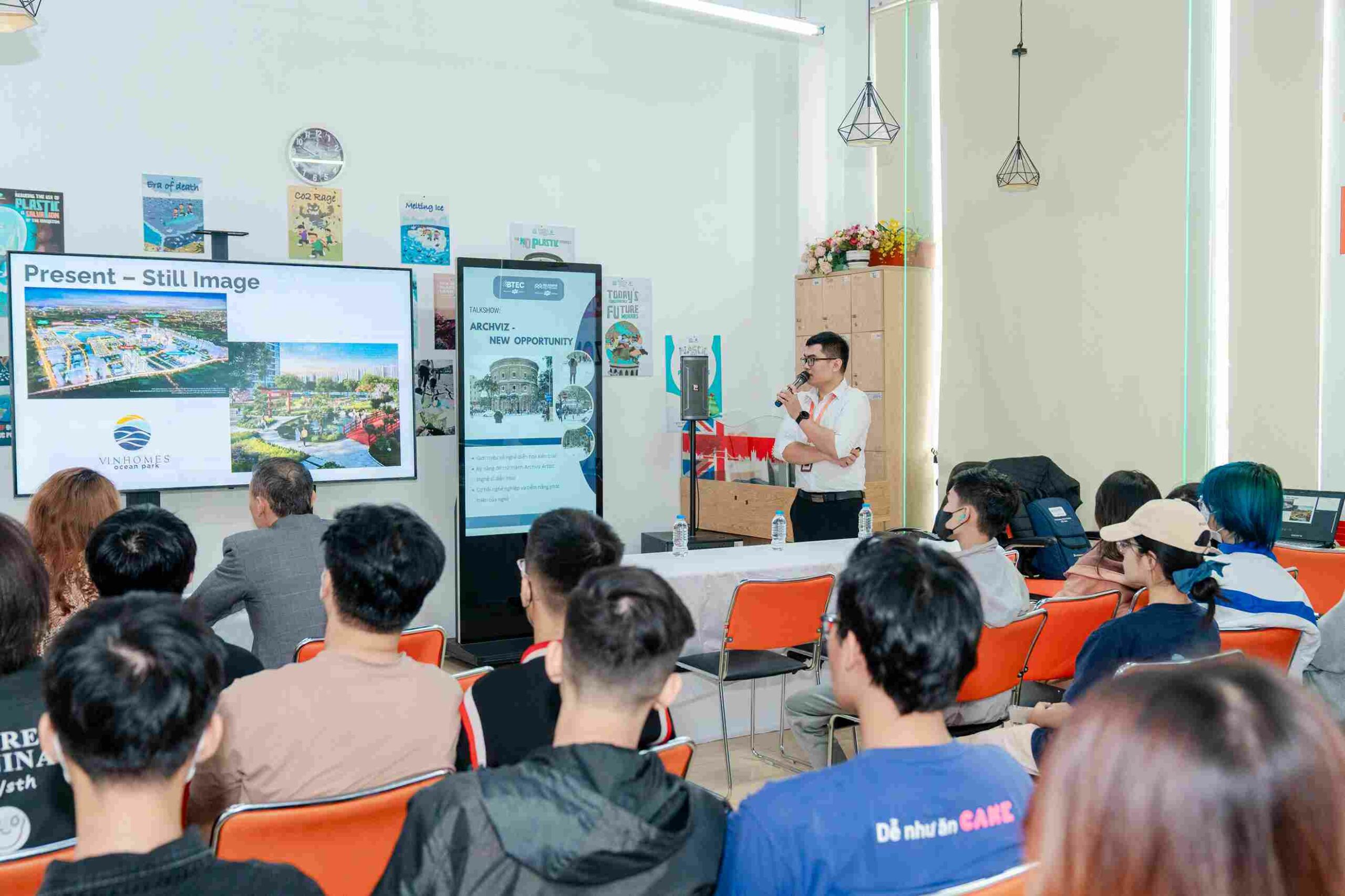 diễn họa kiến trúc ngành thiết kế đồ họa tại melbourne polytechnic việt nam