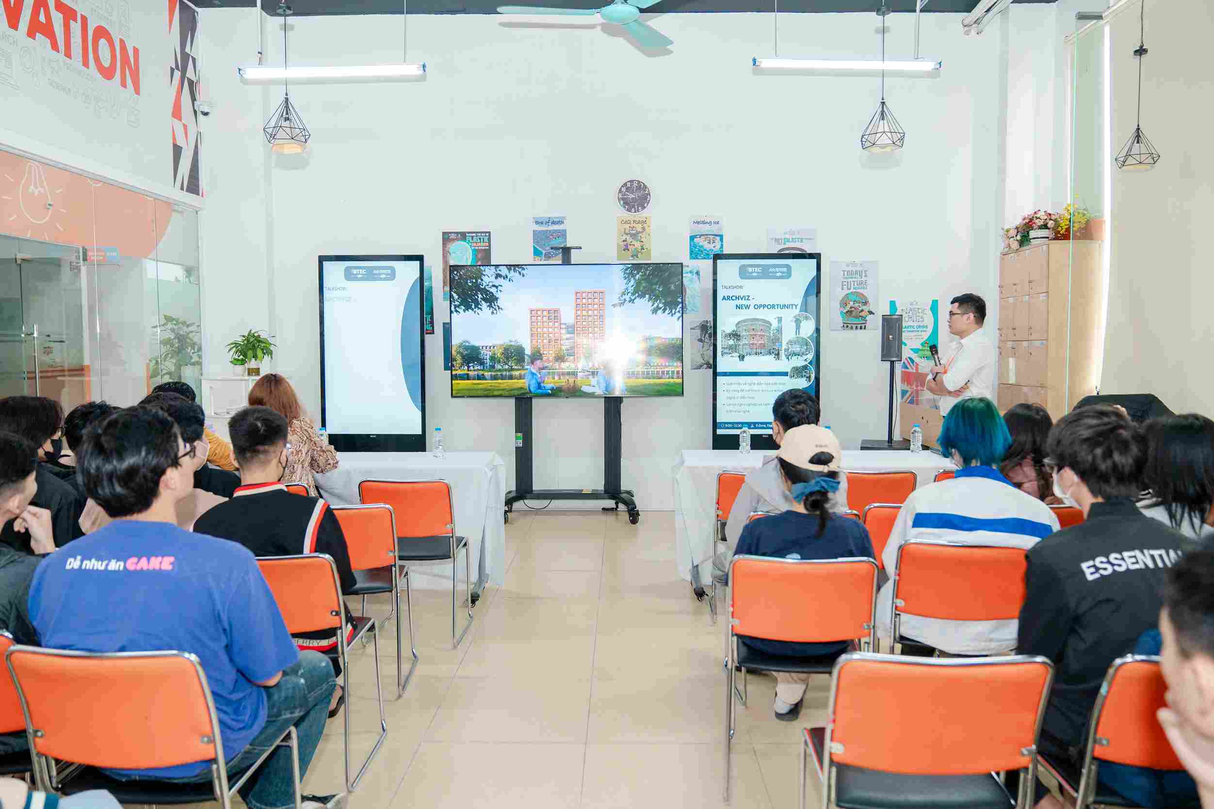 diễn họa kiến trúc ngành thiết kế đồ họa tại melbourne polytechnic việt nam