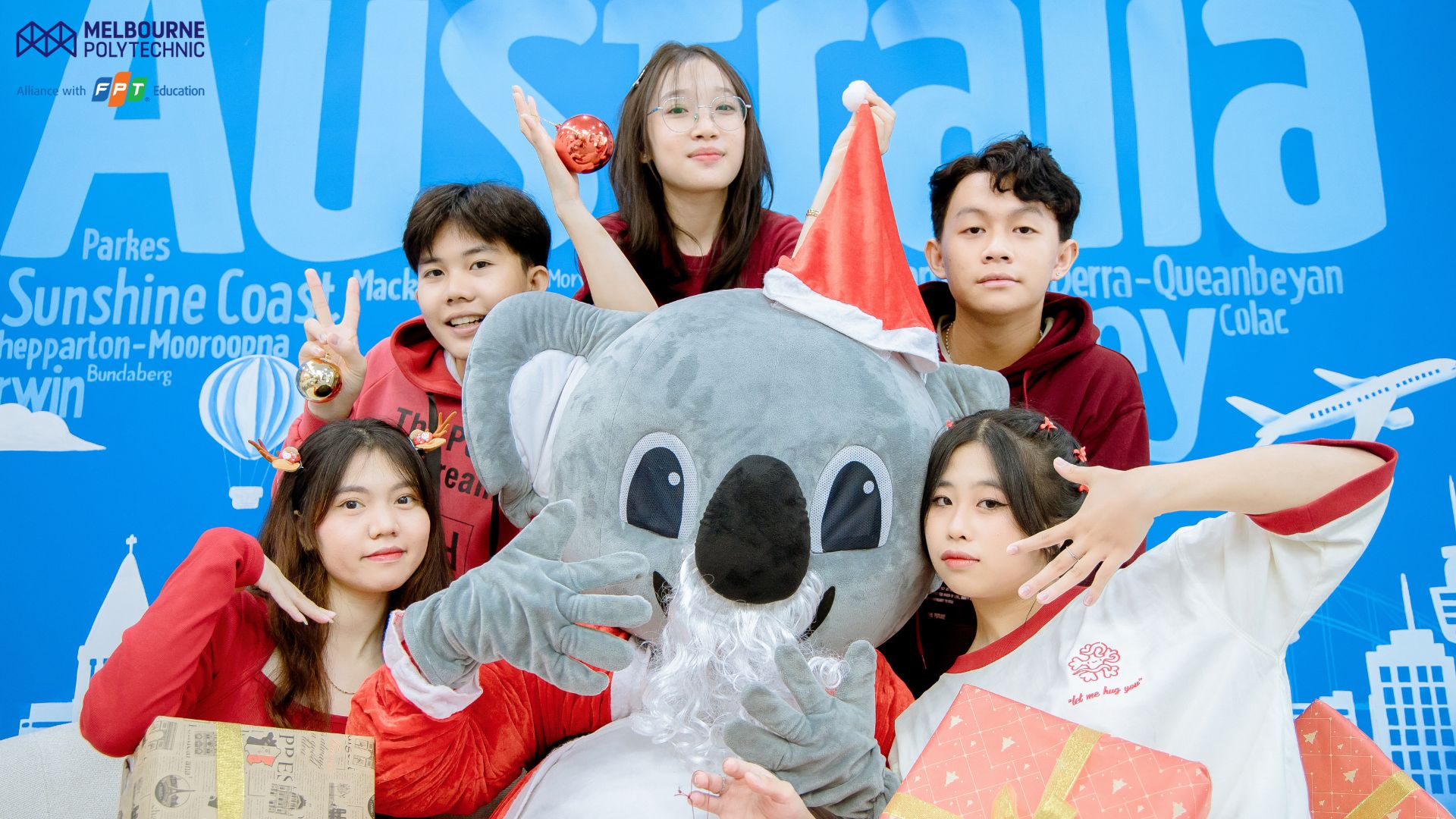 Một Giáng Sinh đặc biệt đáng nhớ và ngập tràn niềm vui tại Melbourne Polytechnic Việt Nam