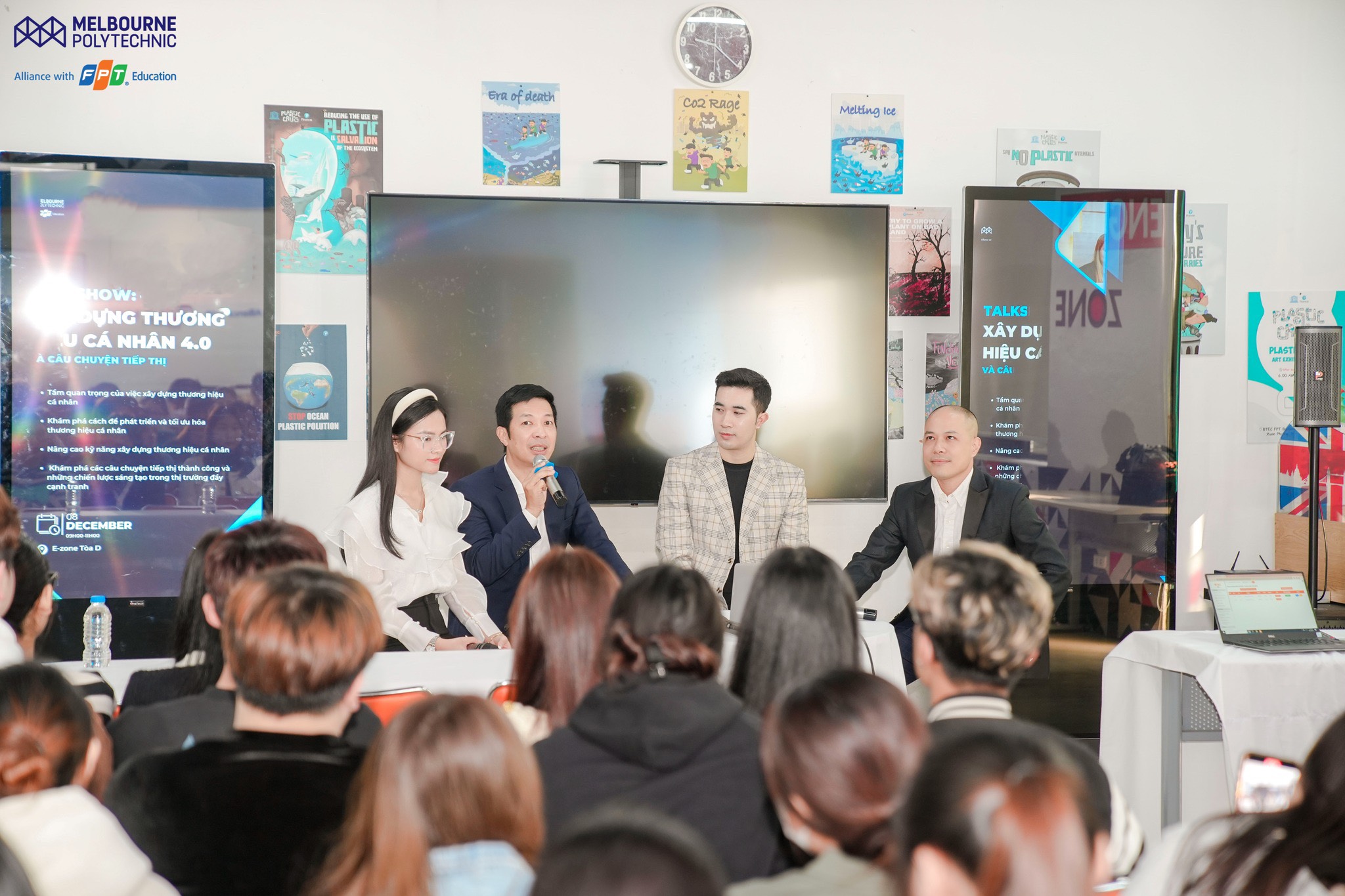 Mở rộng tầm nhìn qua talkshow “Xây Dựng Thương Hiệu Cá Nhân 4.0” dành riêng cho sinh viên Melbourne Polytechnic Việt Nam