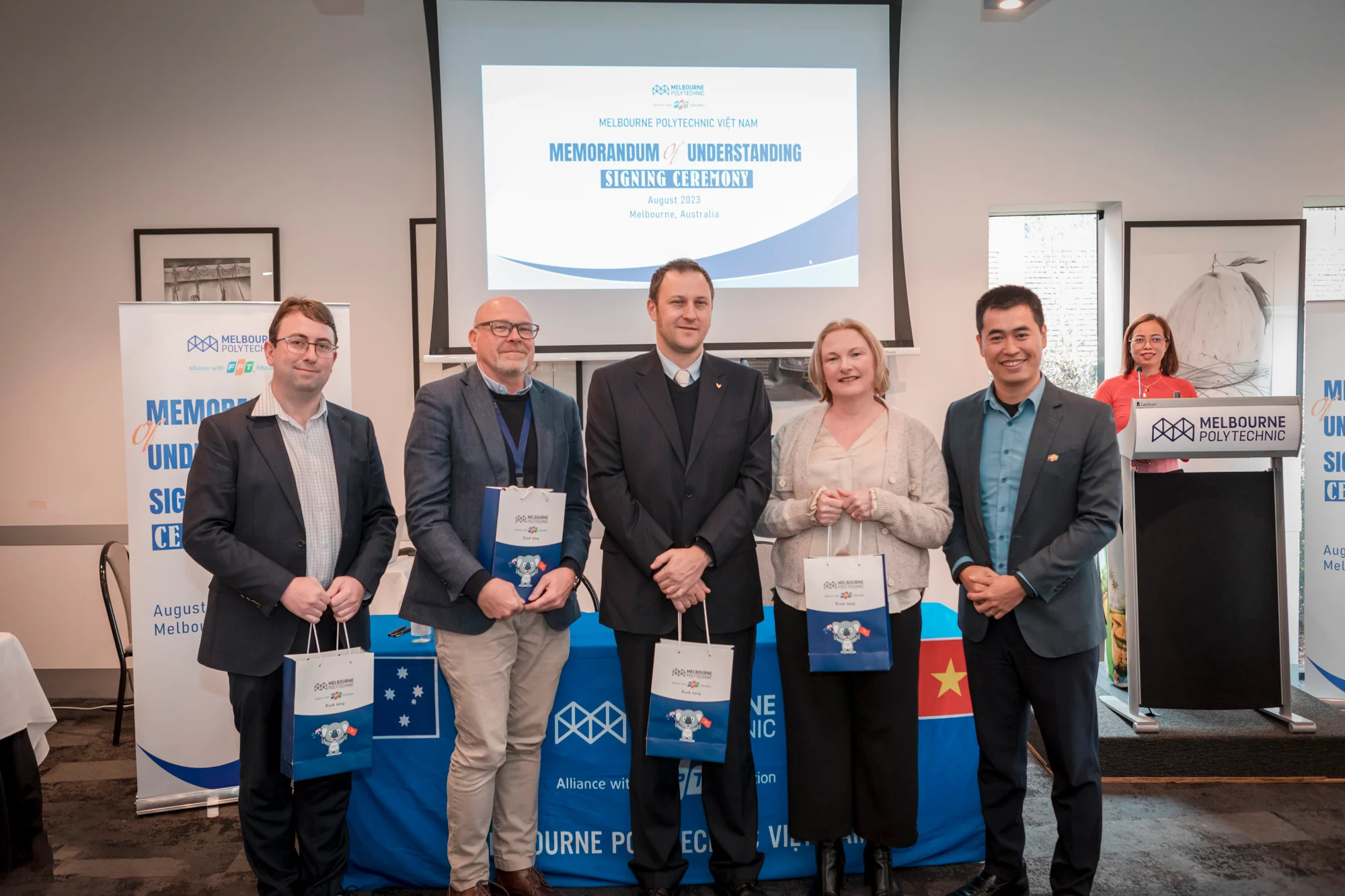 Ông Jeremy Rota – Giám đốc điều hành của Strategix Training Group vinh dự khi trở thành một đối tác chiến lược của Melbourne Polytechnic Việt Nam