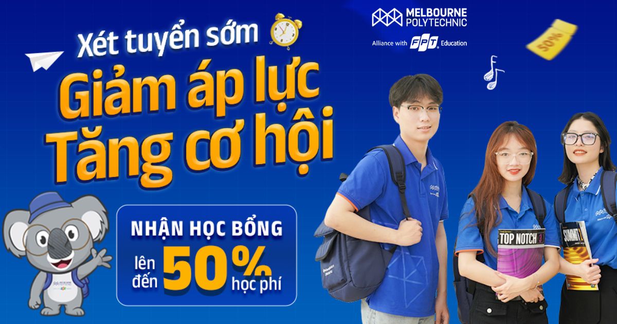 Học bổng dành riêng cho 2k6 biết nắm bắt cơ hội – Làm chủ tương lai