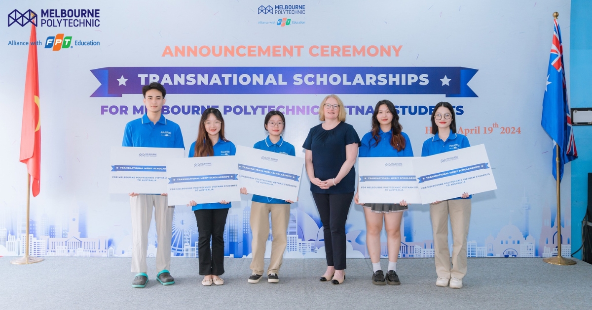Lễ công bố học bổng chuyển tiếp Úc – Đặc quyền dành riêng cho sinh viên Melbourne Polytechnic Việt Nam