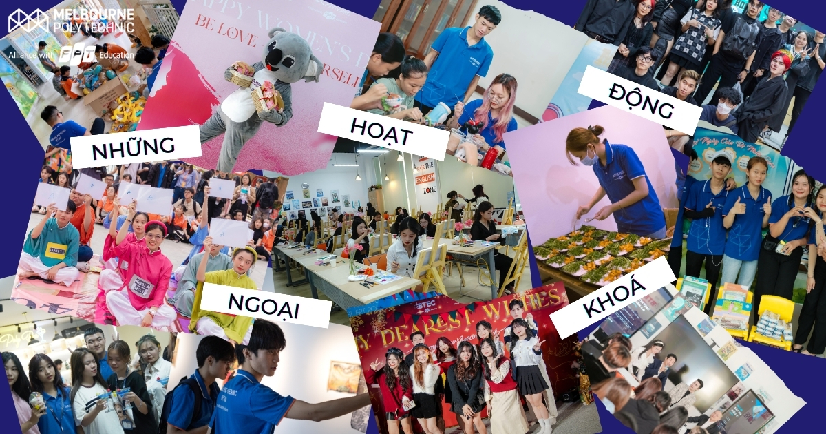 FLEX NHỮNG HOẠT ĐỘNG NGOẠI KHÓA TẠI MELBOURNE POLYTECHNIC VIỆT NAM