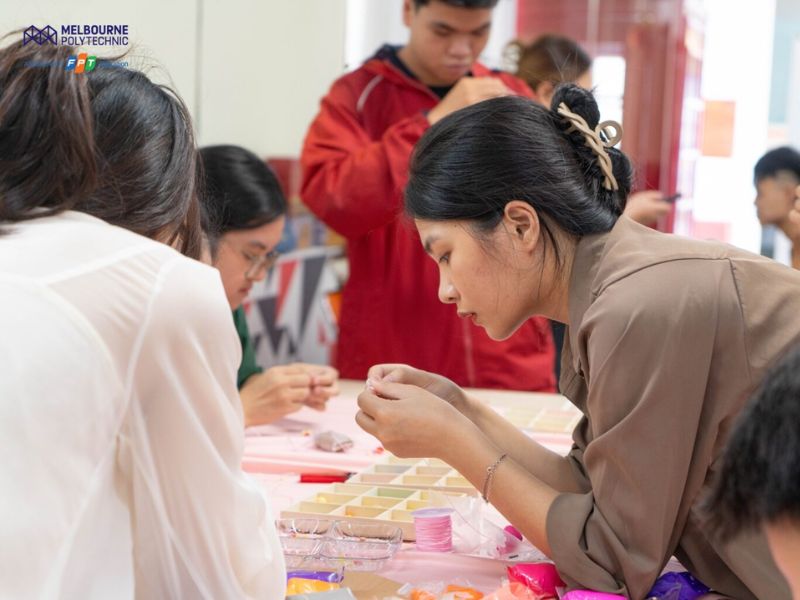 Workshop được tổ chức hoàn toàn miễn phí, thu hút hàng trăm sinh viên Melbourne Polytechnic Việt Nam tham gia