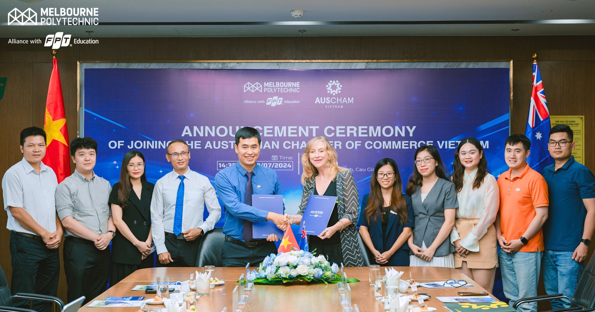 Melbourne Polytechnic Việt Nam gia nhập AusCham mở rộng cơ hội việc làm chất lượng cho sinh viên