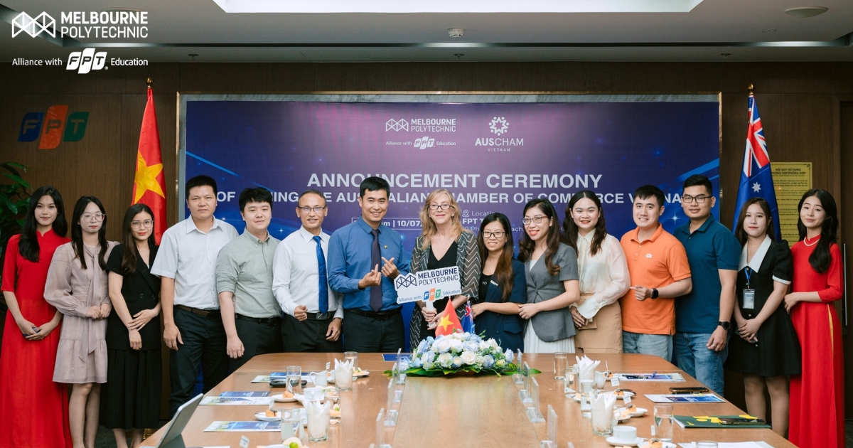 Melbourne Polytechnic Việt Nam chính thức trở thành thành viên của AusCham – Hiệp hội Doanh nghiệp Úc tại Việt Nam