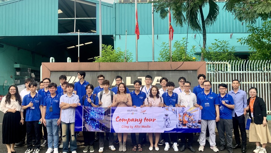 Đi một ngày đàng, học một sàng kiến thức thực tế cùng sinh viên MPV tại công ty Alta Media
