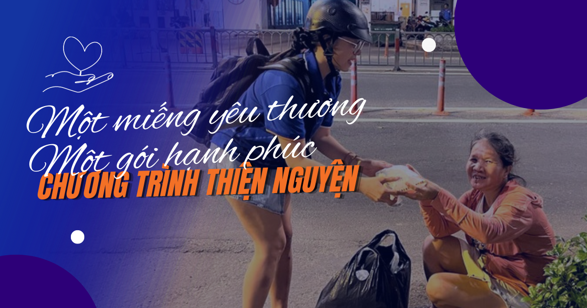 Một miếng yêu thương – Một gói hạnh phúc cùng sinh viên MPV