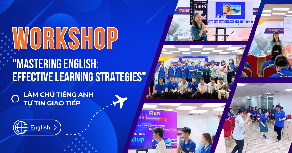 Làm chủ tiếng Anh cùng sinh viên MPV tại Workshop “Mastering English: Effective Learning Strategies”
