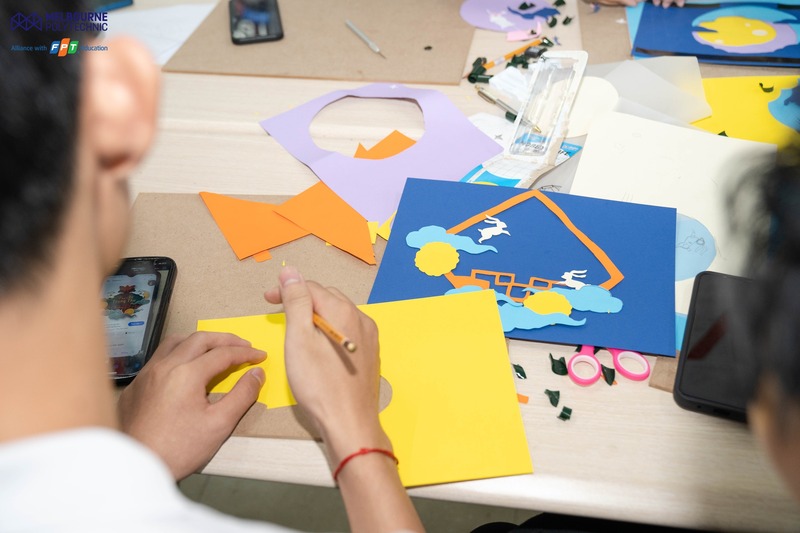 Vận dụng tư duy thiết kế và sáng tạo làm nên những tác phẩm bằng giấy tại Workshop "Papercutting"