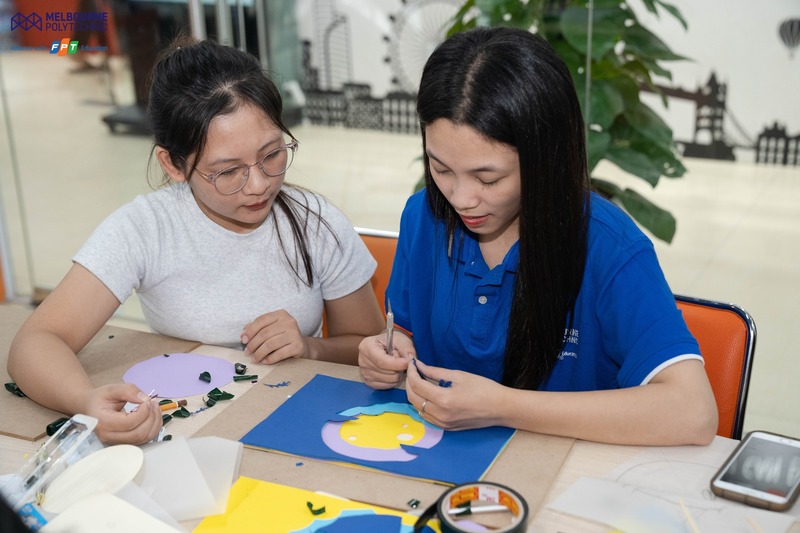 Vận dụng tư duy thiết kế và sáng tạo làm nên những tác phẩm bằng giấy tại Workshop "Papercutting"