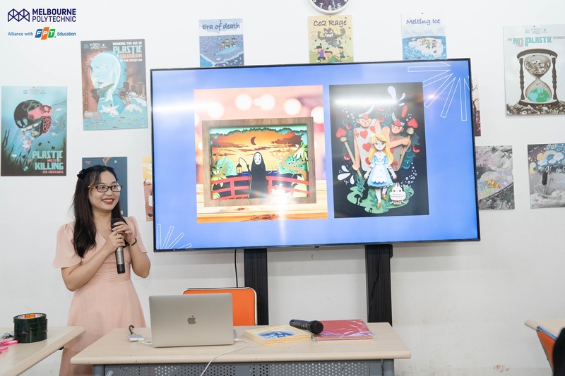 Vận dụng tư duy thiết kế và sáng tạo làm nên những tác phẩm bằng giấy tại Workshop "Papercutting"