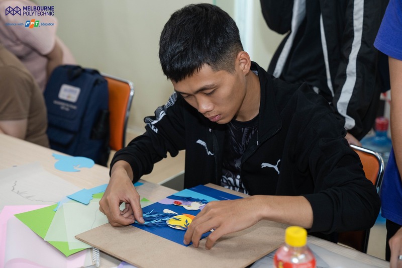 Vận dụng tư duy thiết kế và sáng tạo làm nên những tác phẩm bằng giấy tại Workshop "Papercutting"