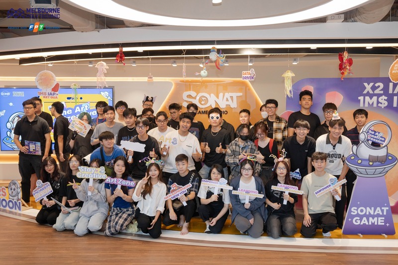 Khám phá ngành công nghệ Game từ trải nghiệm tham quan Sonat Game Studio cùng sinh viên MPV