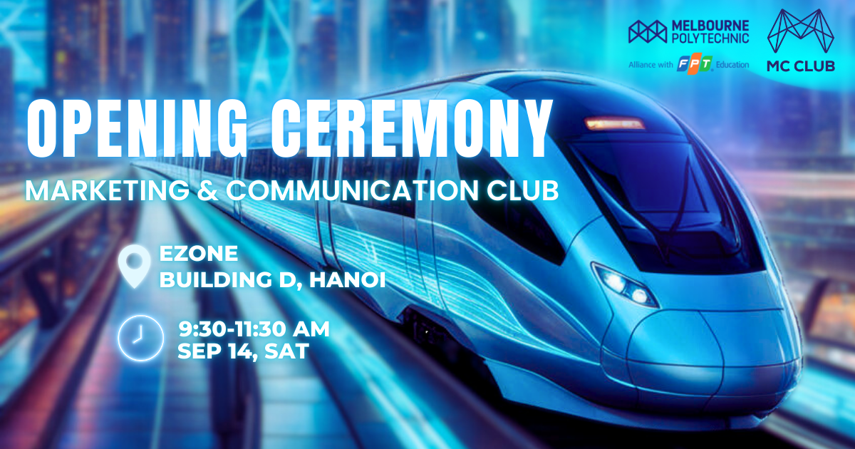 Sự kiện ra mắt đặc biệt: OPENING CEREMONY 2024 – MARKETING & COMMUNICATION CLUB