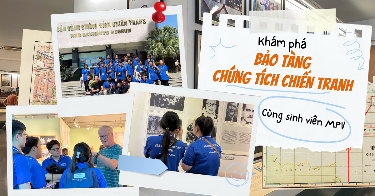 “Ngược dòng thời gian” cùng sinh viên MPV khám phá Bảo tàng chứng tích chiến tranh