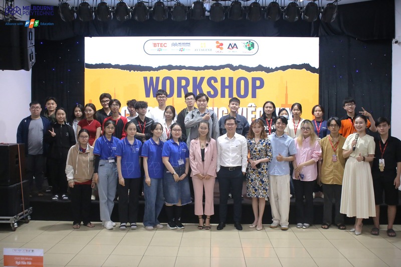 Sinh viên MPV tham gia phỏng vấn giả định với doanh nghiệp tại Workshop “CV Đẹp - Công Việc Xịn”