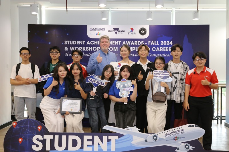 Lễ tôn vinh sinh viên xuất sắc kỳ Fall 2024 – Những nỗ lực được ghi nhận xứng đáng tại MPV cơ sở HCM