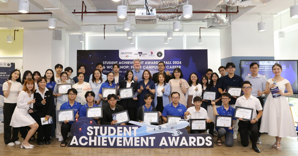 Lễ tôn vinh sinh viên xuất sắc kỳ Fall 2024 – Những nỗ lực được ghi nhận xứng đáng tại MPV cơ sở HCM