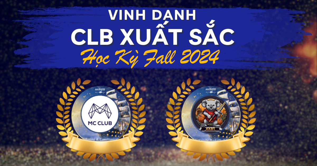 Vinh danh các CLB xuất sắc kỳ Fall 2024 tại MPV