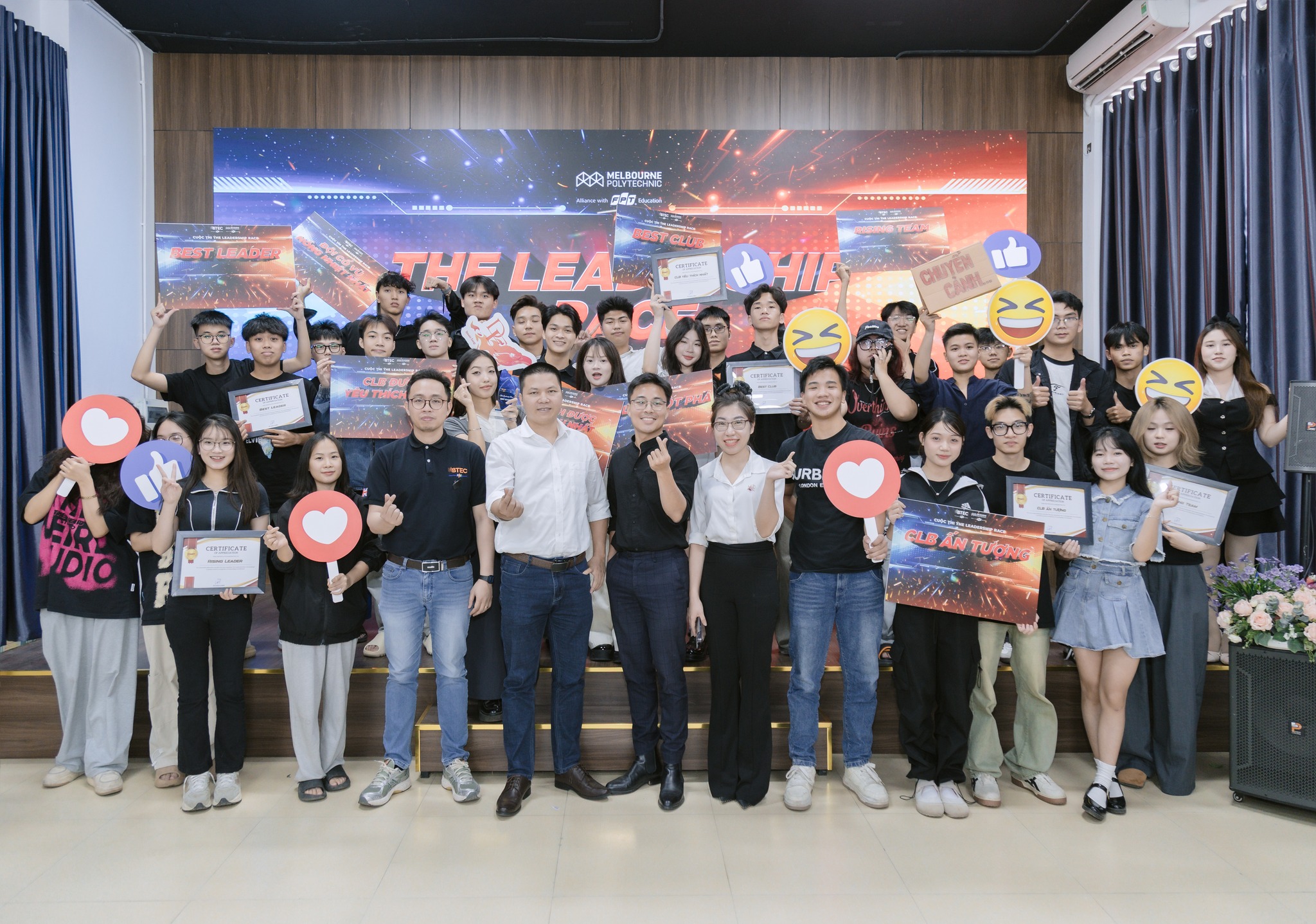 Tỏa sáng bản lĩnh lãnh đạo: Sinh viên MPV ghi dấu ấn tại The Leadership Race 2025