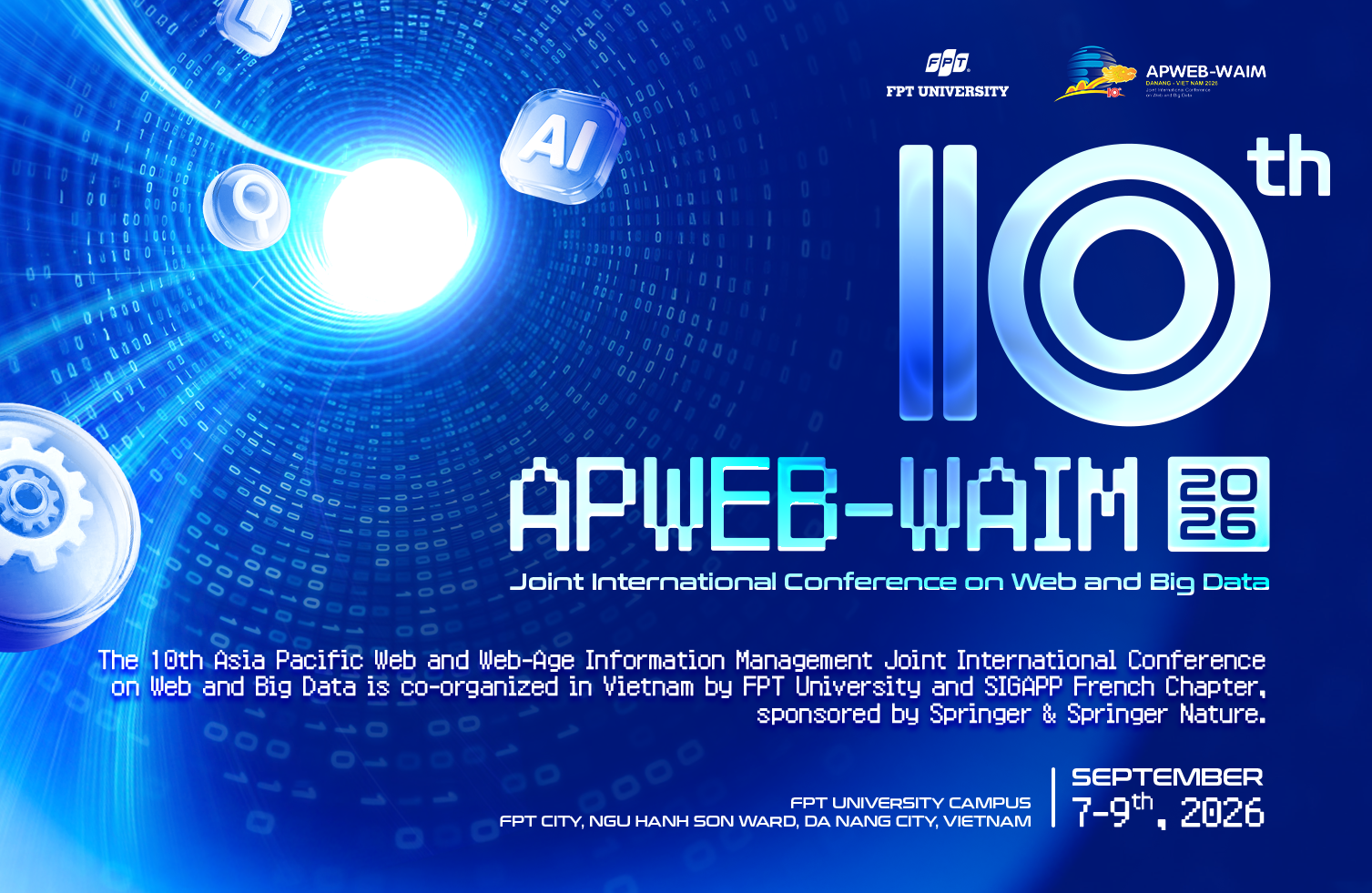 Hơn 200 nhà khoa học dự Hội nghị quốc tế về Web và dữ liệu APWeb-WAIM 2026