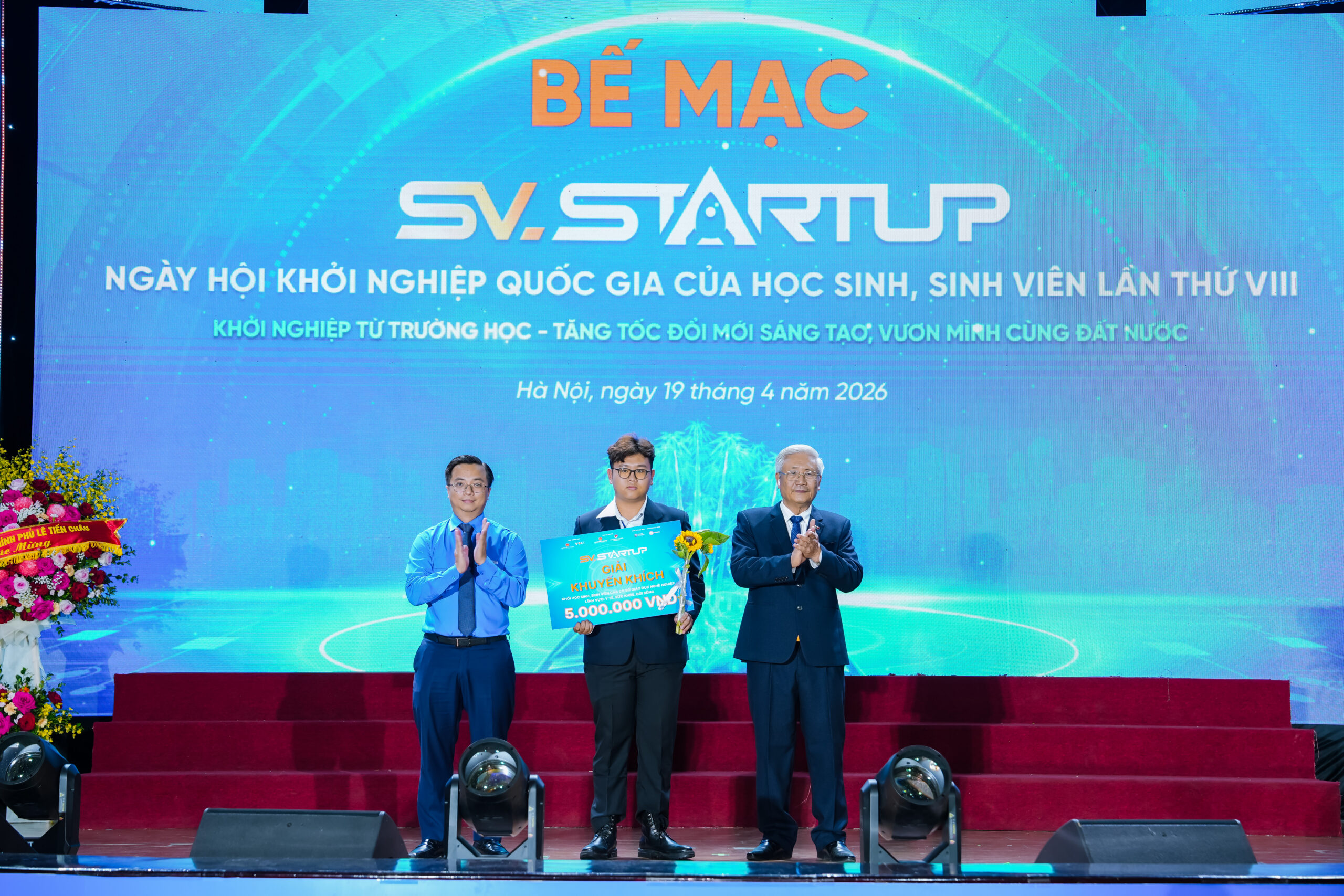Sinh viên MPV giành giải tại cuộc thi khởi nghiệp quốc gia do Bộ Giáo dục và Đào tạo tổ chức