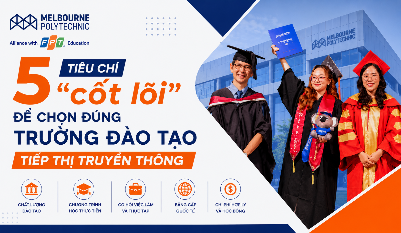 Chọn trường học marketing: 5 tiêu chí cốt lõi giúp bạn quyết định đúng
