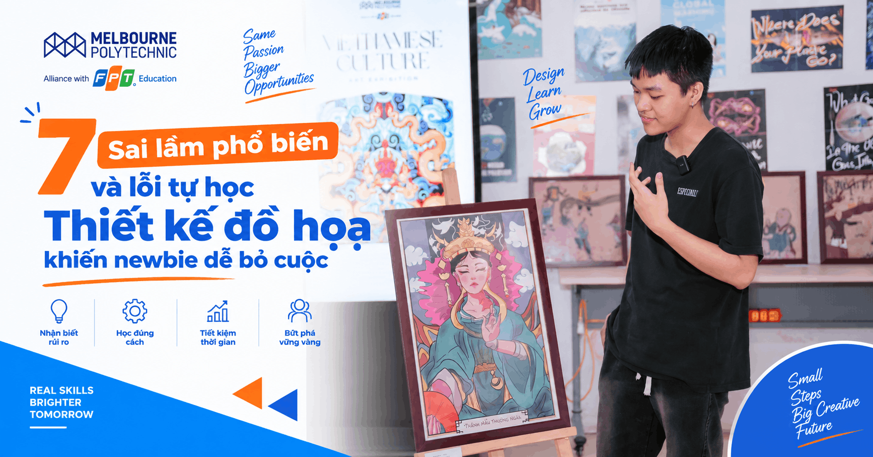 7 Sai lầm phổ biến và lỗi tự học Thiết kế đồ họa khiến newbie dễ bỏ cuộc