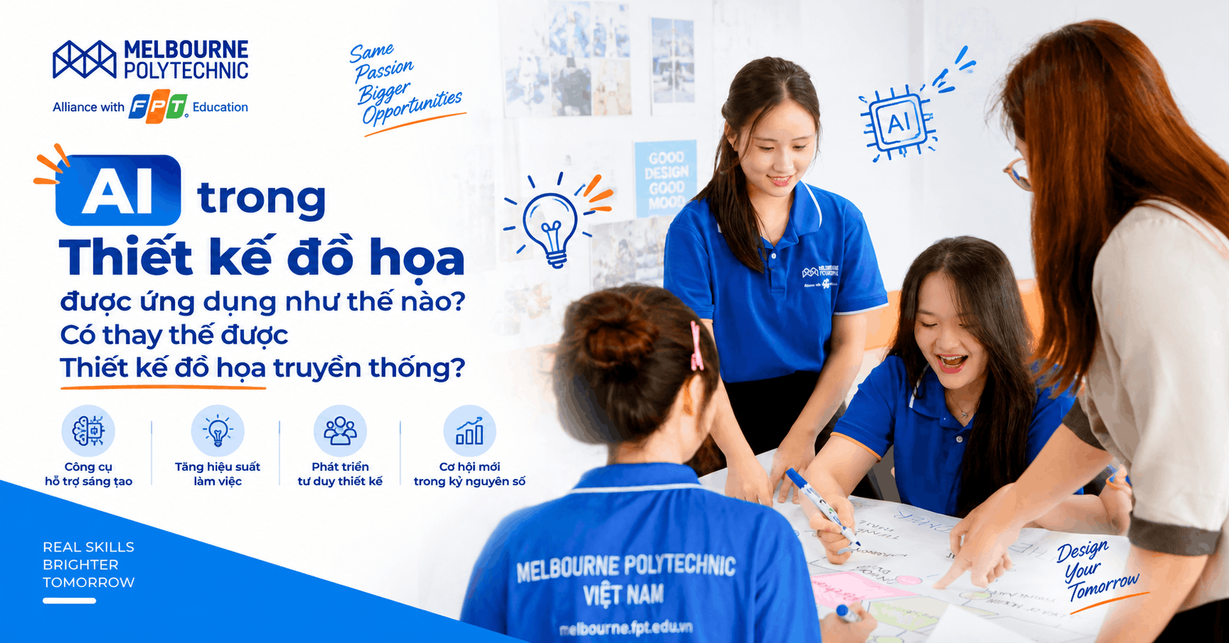 AI trong Thiết kế đồ họa được ứng dụng như thế nào? Có thay thế được Thiết kế đồ họa truyền thống?