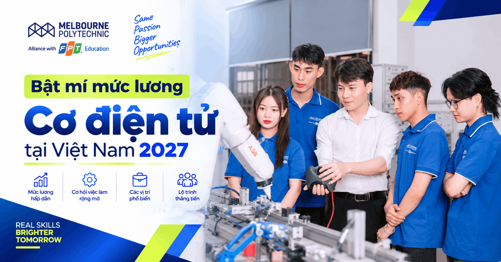 Bật mí mức lương ngành Cơ điện tử 2027 tại Việt Nam