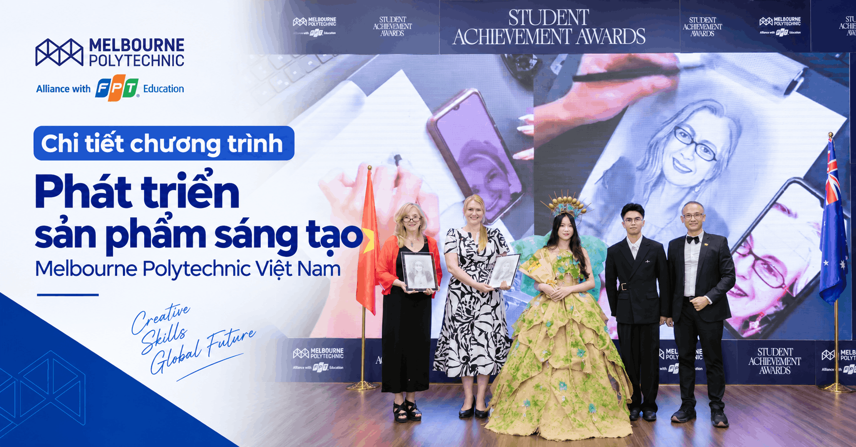 Chi tiết chương trình Phát triển sản phẩm sáng tạo Melbourne Polytechnic Việt Nam