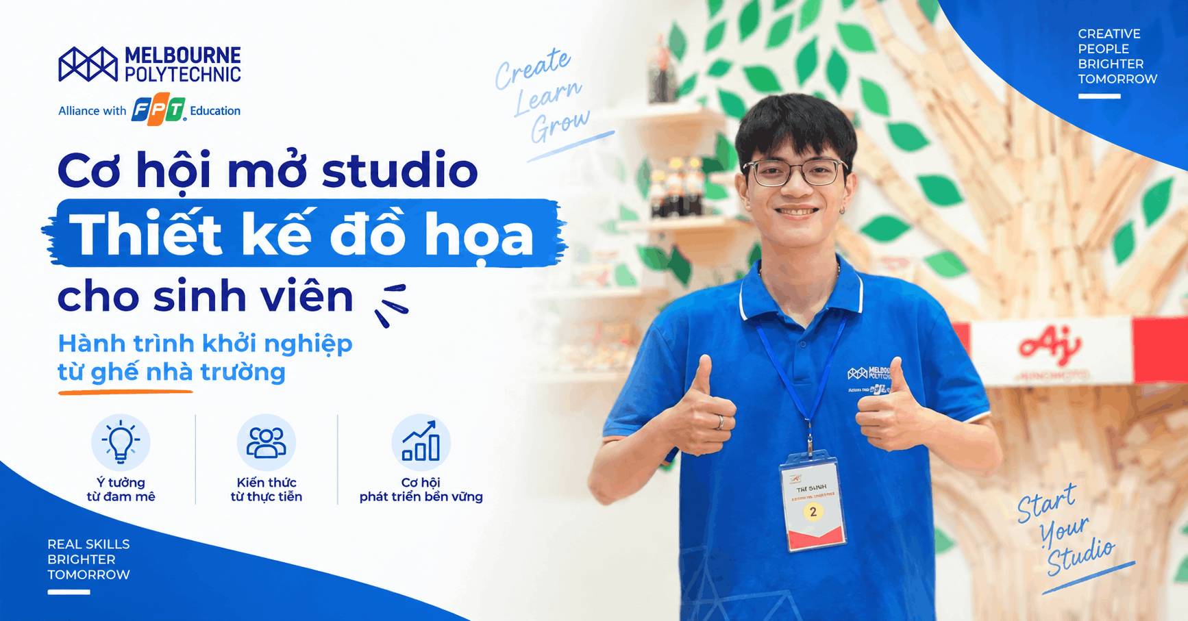 Cơ hội mở studio Thiết kế đồ họa cho sinh viên