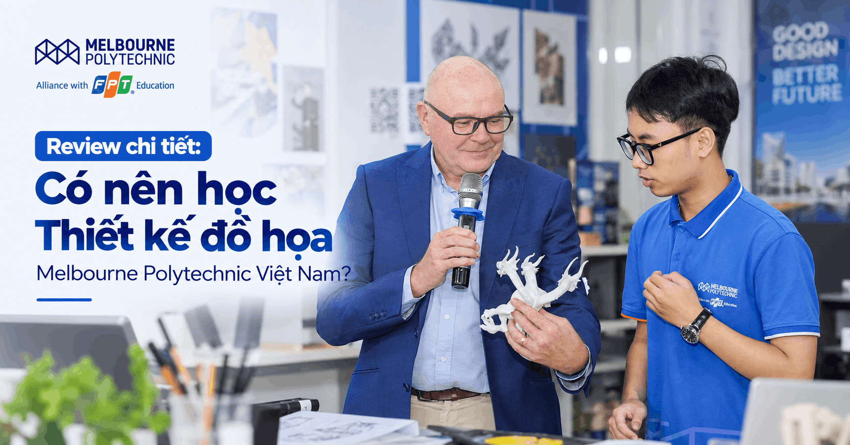 Review chi tiết: Có nên học Thiết kế đồ họa Melbourne Polytechnic Việt Nam?