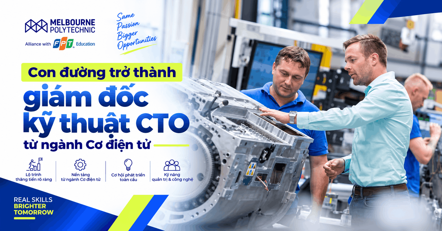  Con đường trở thành giám đốc kỹ thuật CTO từ ngành Cơ điện tử