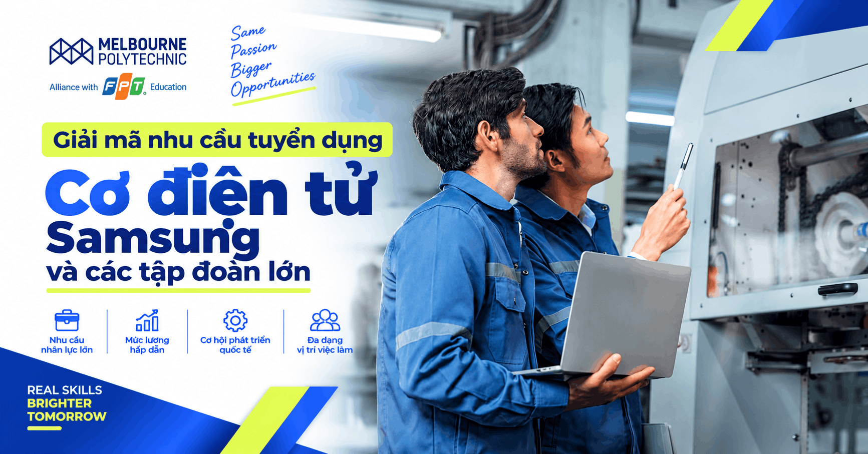 Giải mã nhu cầu tuyển dụng Cơ điện tử Samsung và các tập đoàn lớn