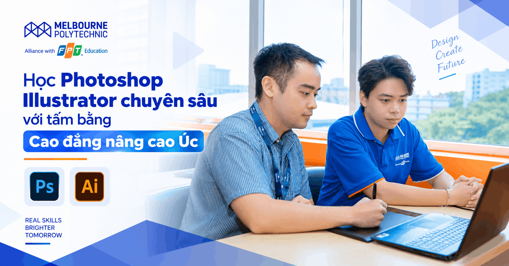 Học Photoshop Illustrator chuyên sâu với tấm bằng Cao đẳng nâng cao Úc