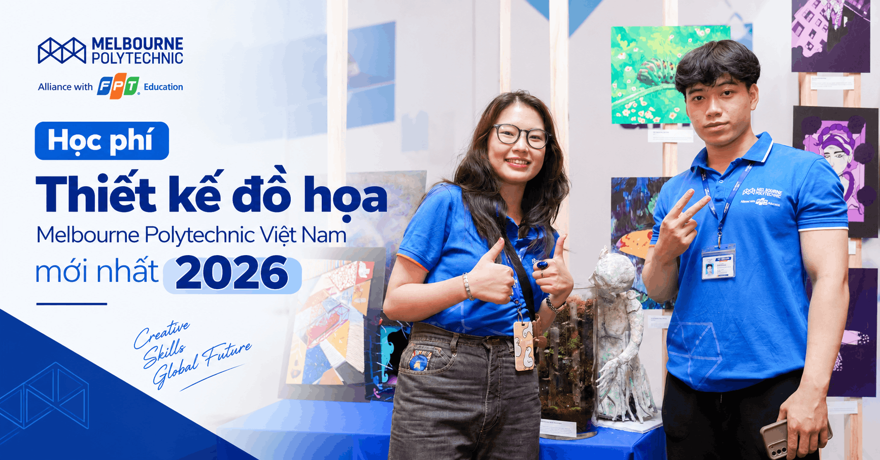 Học phí Thiết kế đồ họa Melbourne Polytechnic Việt Nam mới nhất 2026