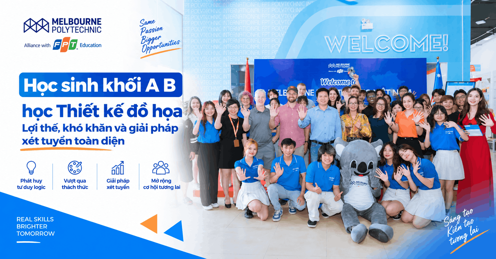 Học sinh khối A B học Thiết kế đồ họa – Lợi thế, khó khăn và giải pháp xét tuyển toàn diện