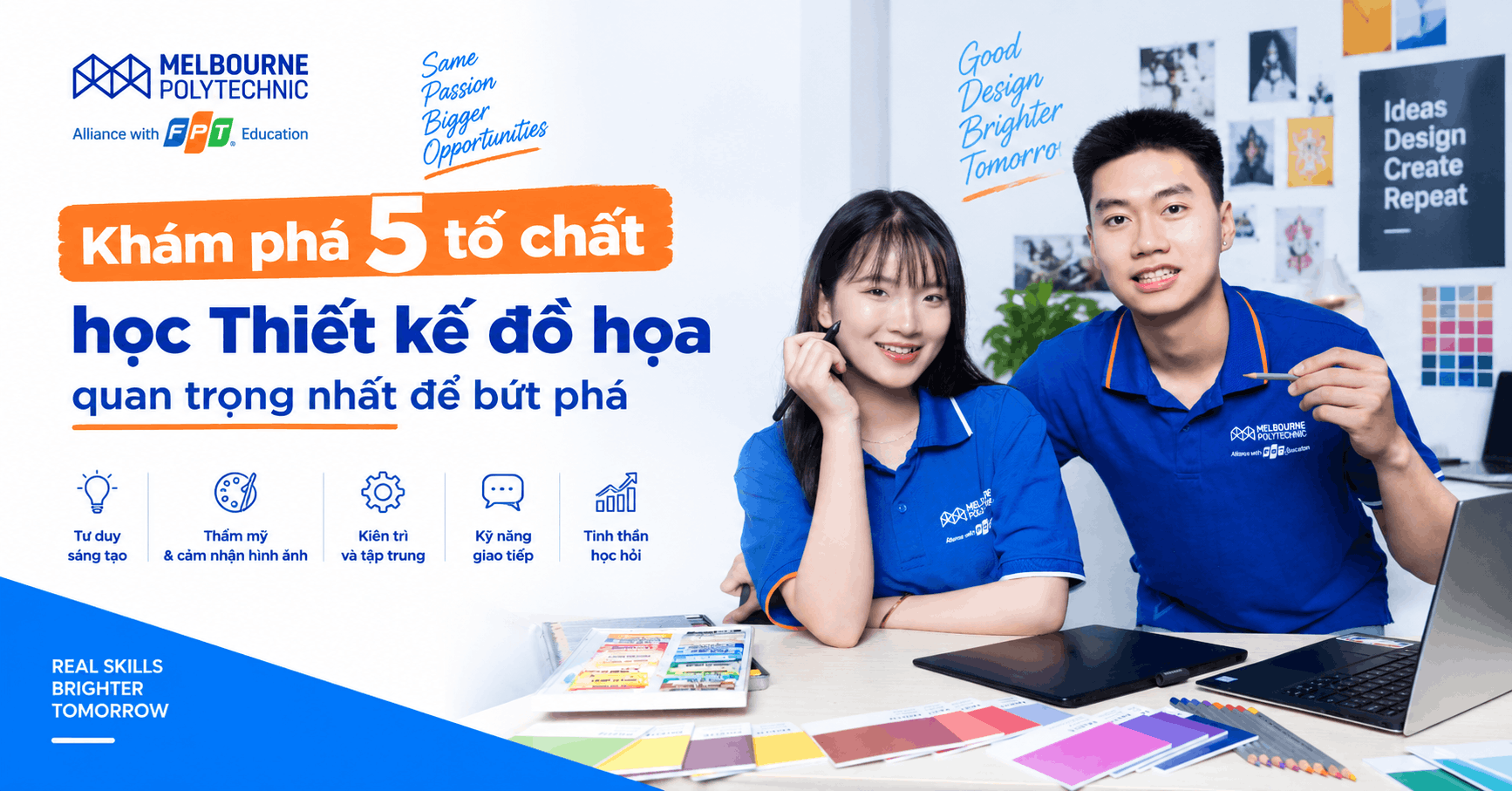 Khám phá 5 tố chất học Thiết kế đồ họa quan trọng nhất để bứt phá