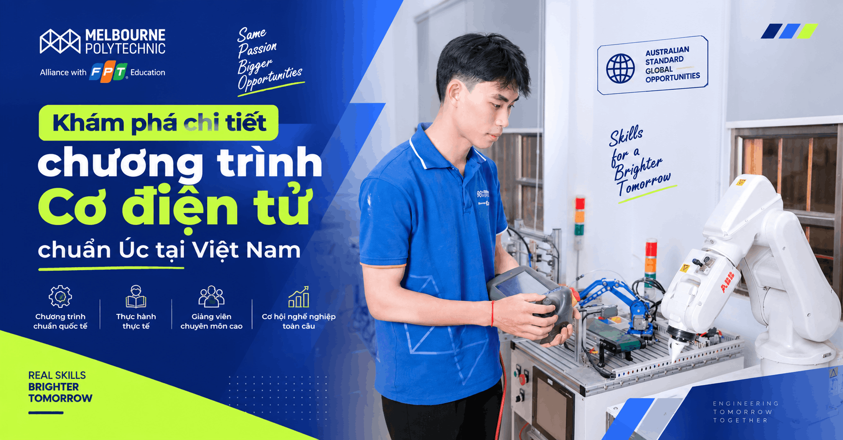 Khám phá chi tiết chương trình Cơ điện tử chuẩn Úc tại Việt Nam
