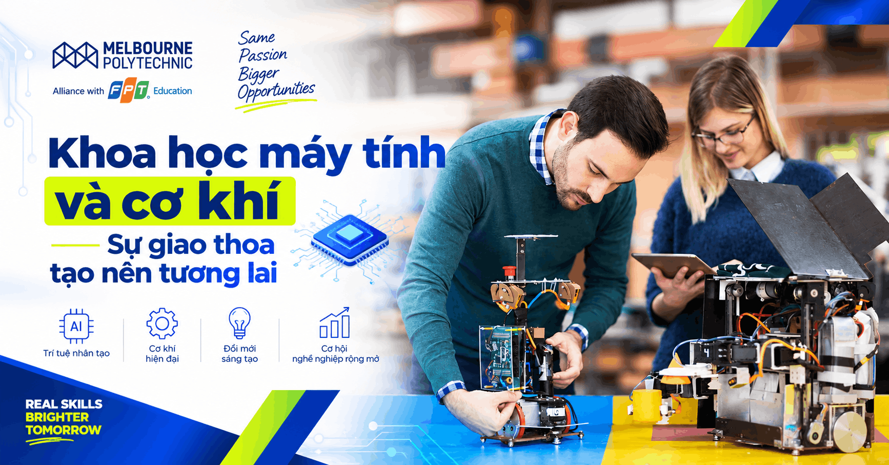 Khoa học máy tính và cơ khí – Sự giao thoa tạo nên tương lai