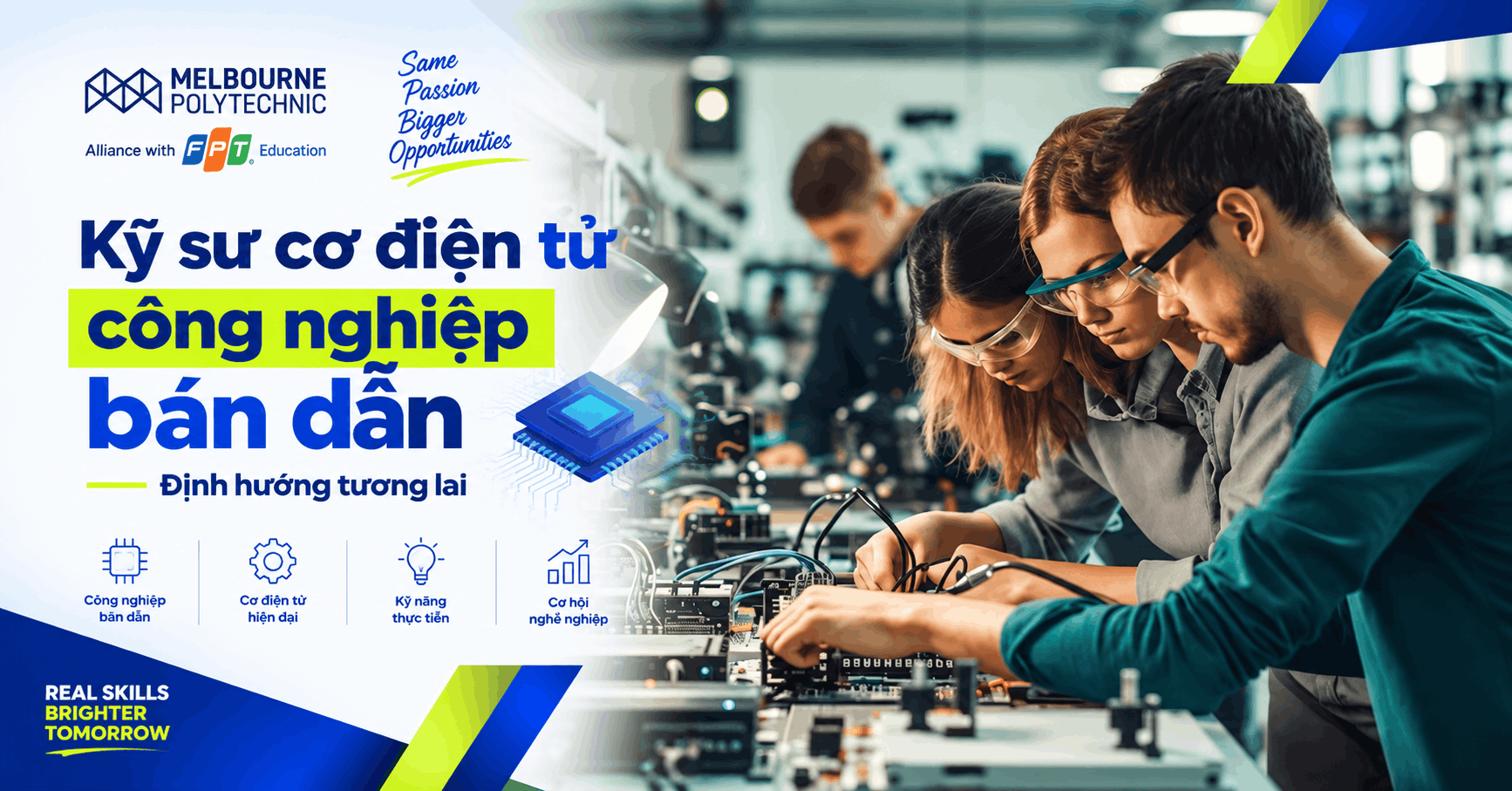 Kỹ sư cơ điện tử công nghiệp bán dẫn – Định hướng tương lai