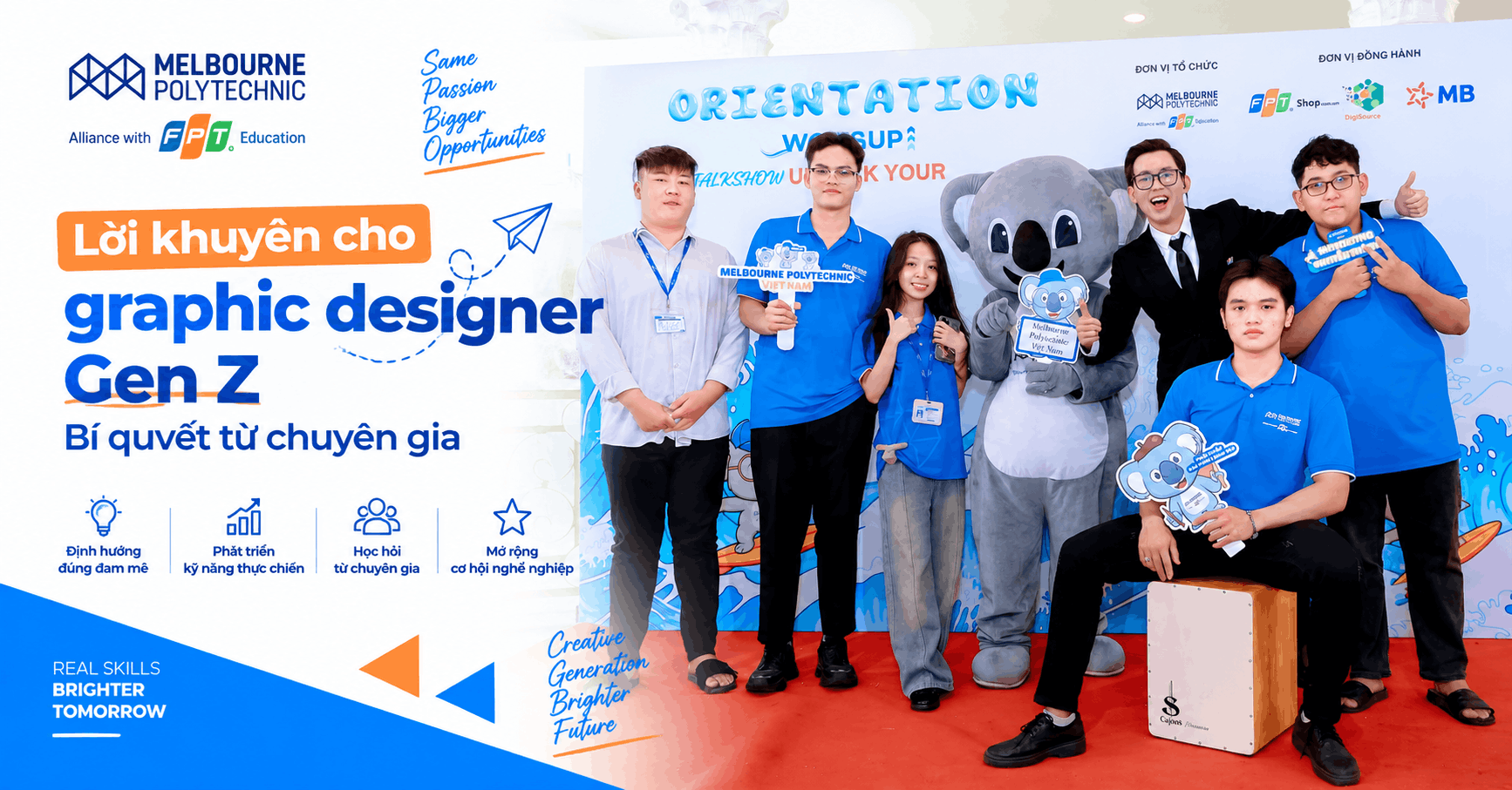 Lời khuyên cho graphic designer Gen Z – Bí quyết từ chuyên gia