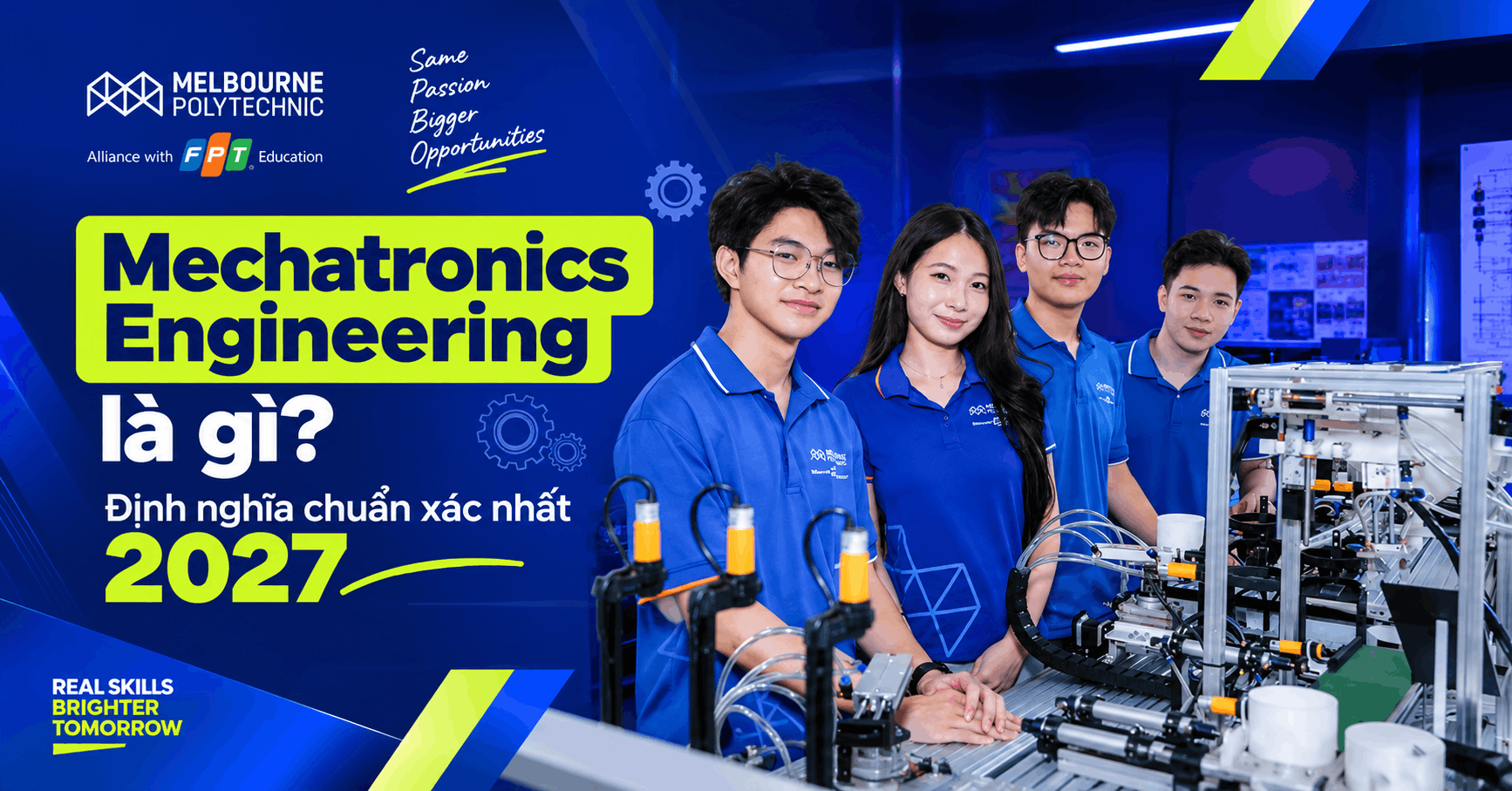 Mechatronics Engineering là gì? Định nghĩa chuẩn xác nhất 2027