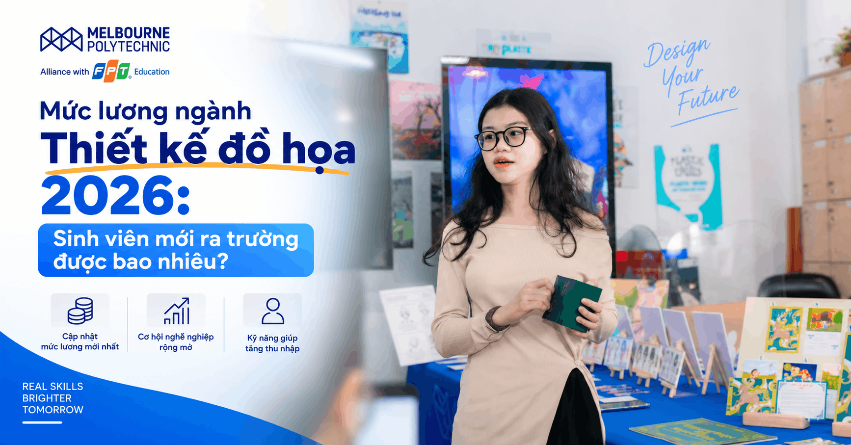 Mức lương ngành Thiết kế đồ họa 2026
