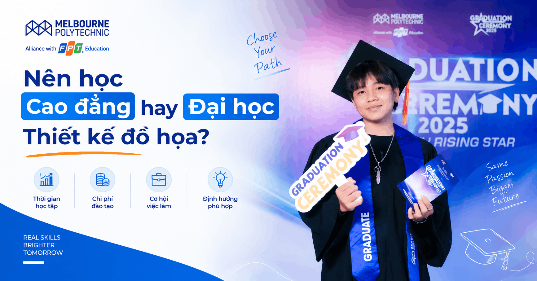 Nên học Cao đẳng hay Đại học Thiết kế đồ họa?