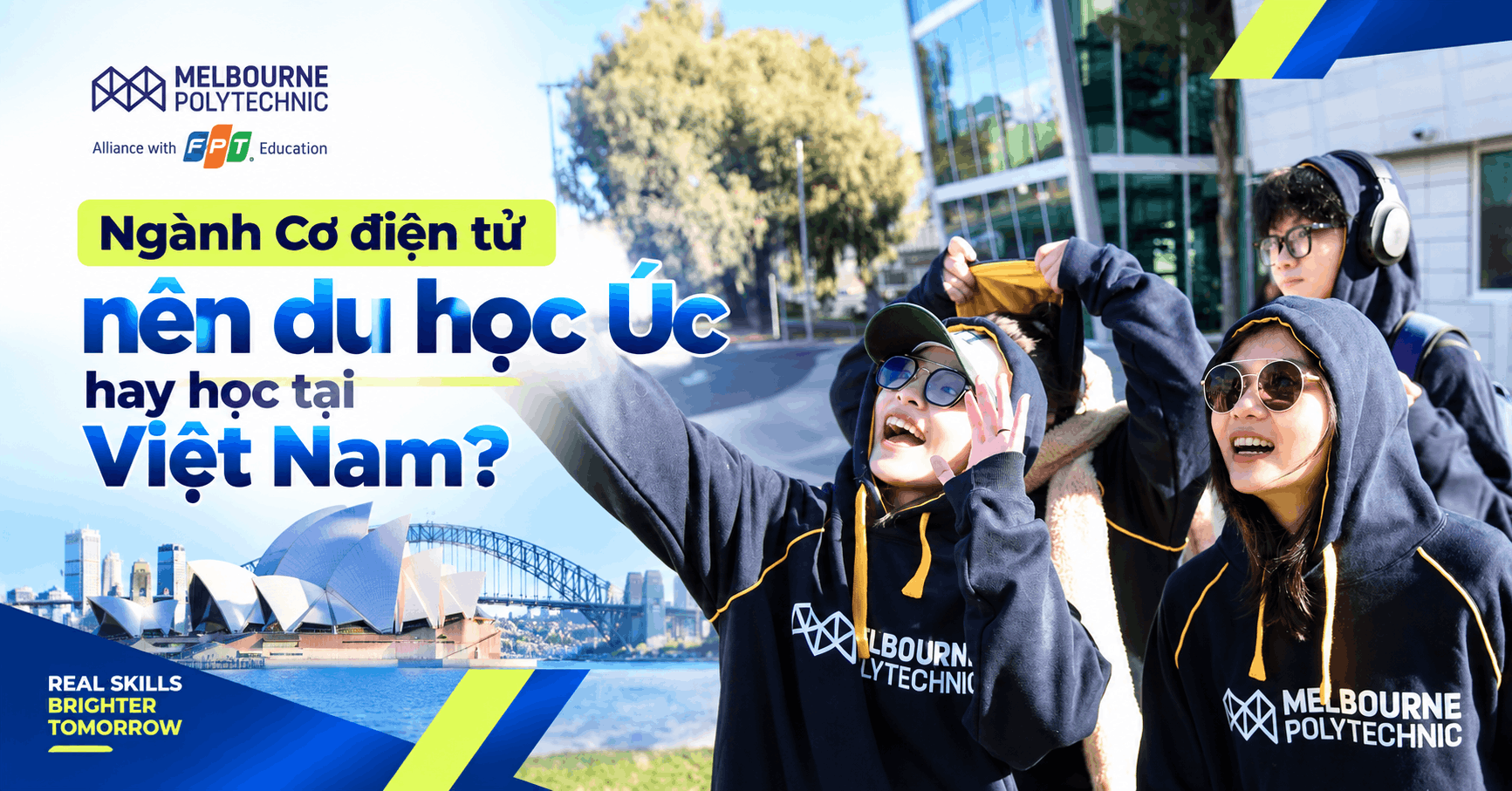 Ngành Cơ điện tử nên du học Úc hay học tại Việt Nam?