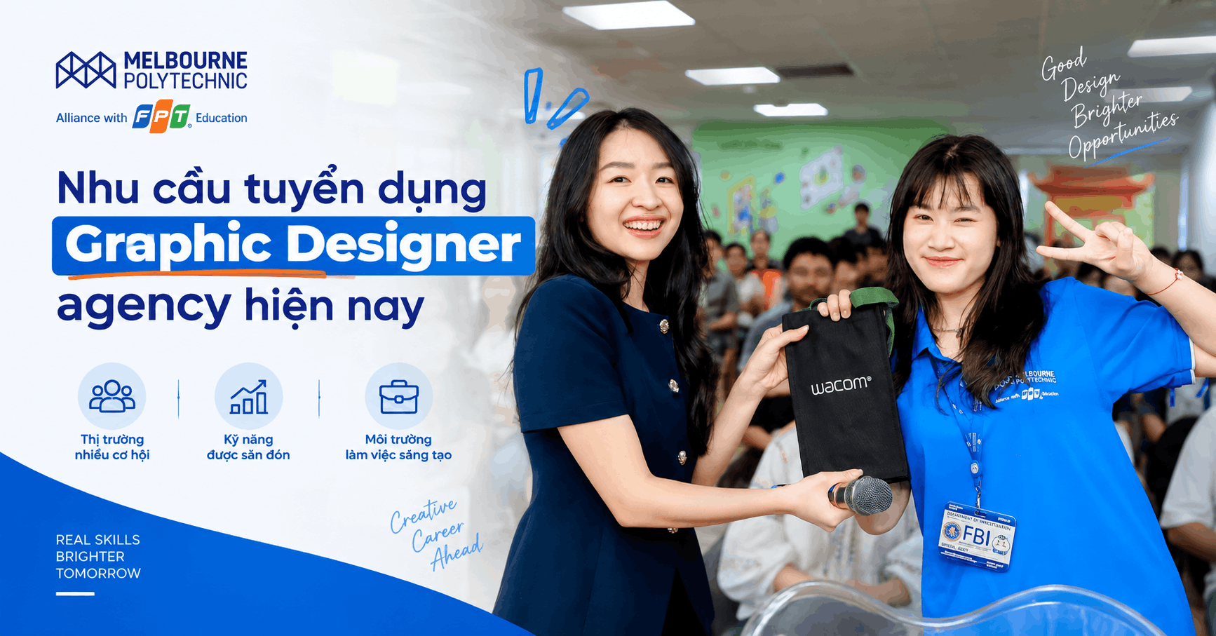 Nhu cầu tuyển dụng Graphic Designer agency hiện nay